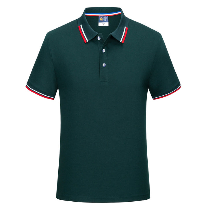 Herren Poloshirt mit atmungsaktivem Stoff und modischen Kontrast-Details Echoarchiv