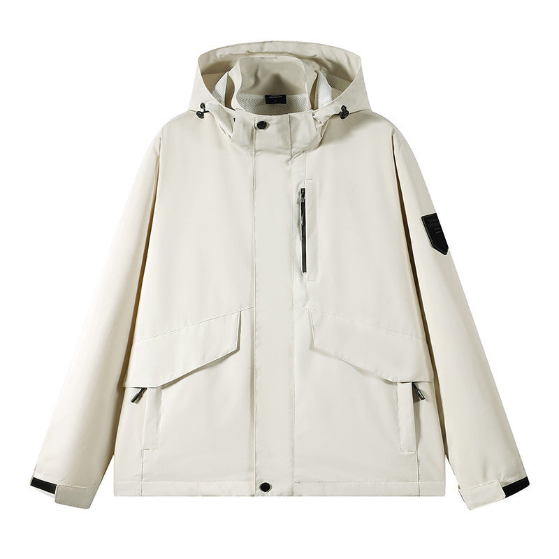 Unisex Funktionale Outdoor-Jacke mit praktischen Taschen Echo Archiv