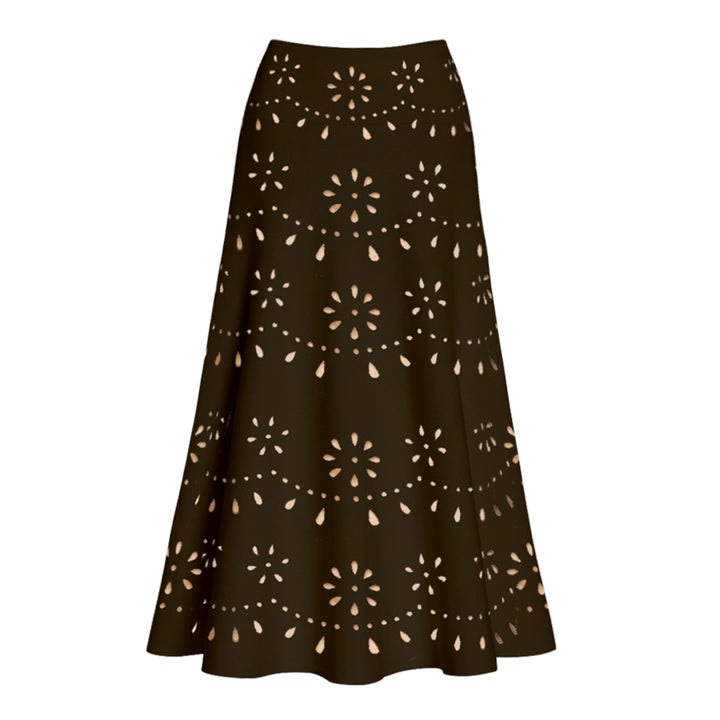 Damen Badeanzug und Rock-Set mit floralem Cut-Out Design Echo Archiv