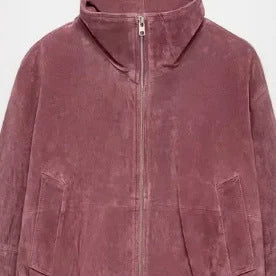 Damen Kurz geschnittener Boxy‑Blouson mit hohem Stehkragen und überschnittenen Ärmeln Echo Archiv
