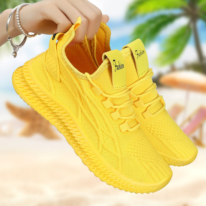 Herren nan gestrickter Slip-On Sneaker mit elastischer Schnürung, sockenähnlichem Schaft und profilierter rutschfester Laufsohle Echo Archiv