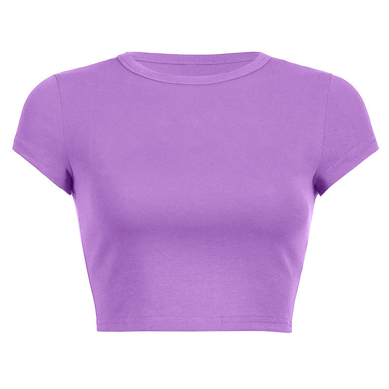 Damen Figurbetontes Crop-Top Echo Archiv