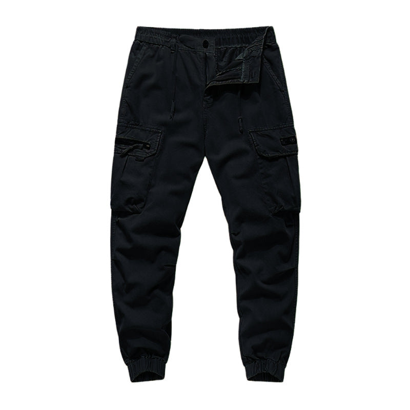Herren Cargo-Hose mit elastischem Bund und mehreren praktischen Taschen Echoarchiv