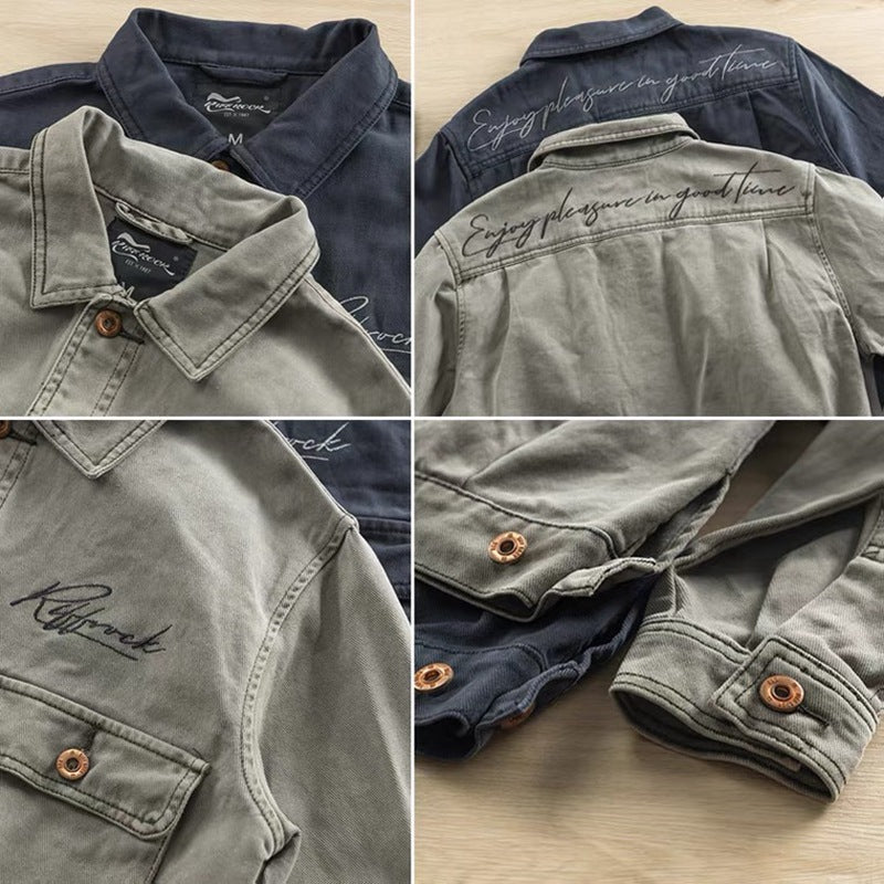 Herren strapazierfähige Utility-Jacke mit praktischen Taschen und modernem Design Echoarchiv
