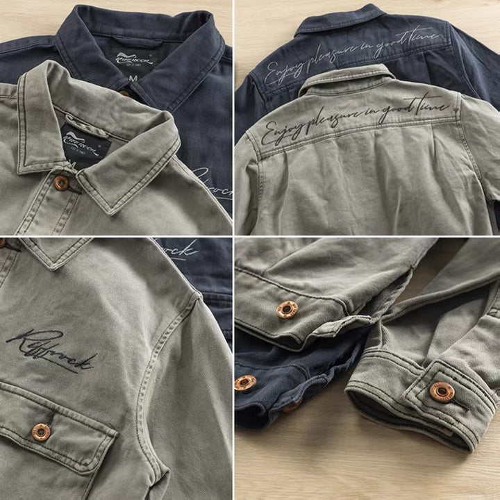 Herren strapazierfähige Utility-Jacke mit praktischen Taschen und modernem Design Echoarchiv