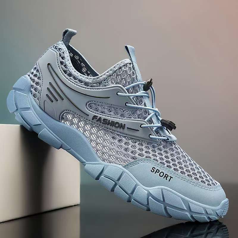 Damen Atmungsaktive Laufschuhe mit flexiblem Mesh-Obermaterial und rutschfester Sohle Echo Archiv