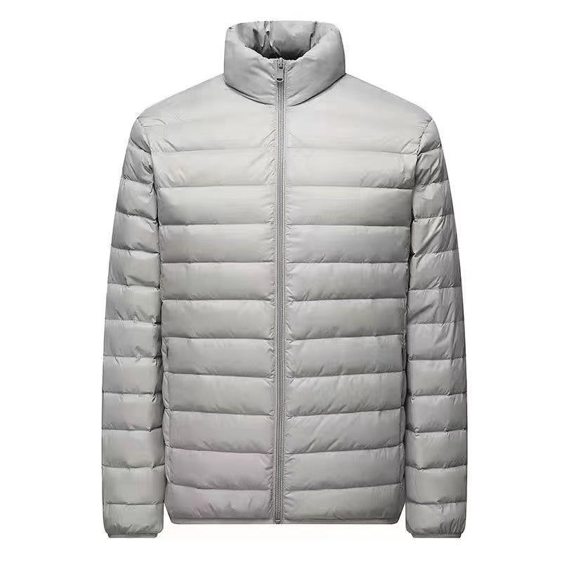 Herren nan ultraleichte Packbare Microsteppjacke mit Stehkragen, wattierter Isolierung und windabweisender Hülle Echo Archiv