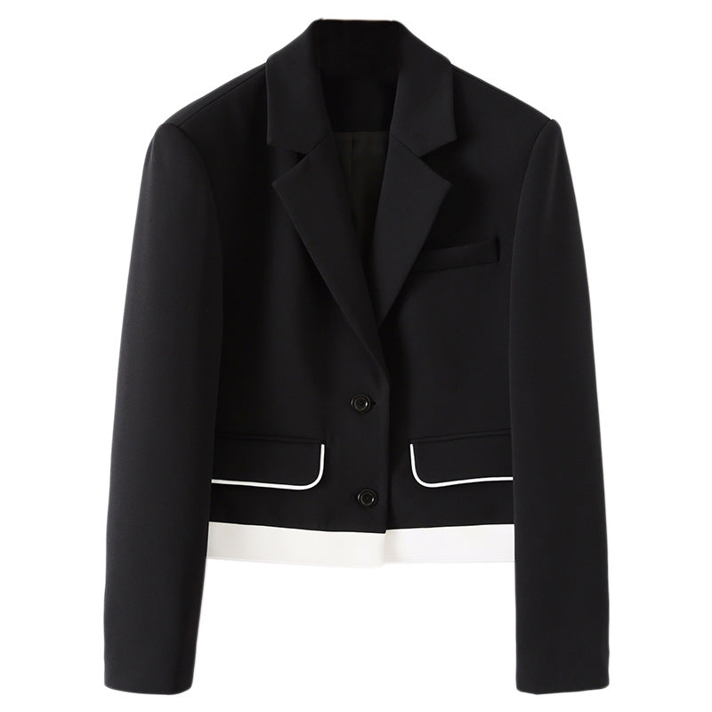 Damen Modischer Blazer mit strukturierter Oberfläche Echoarchiv