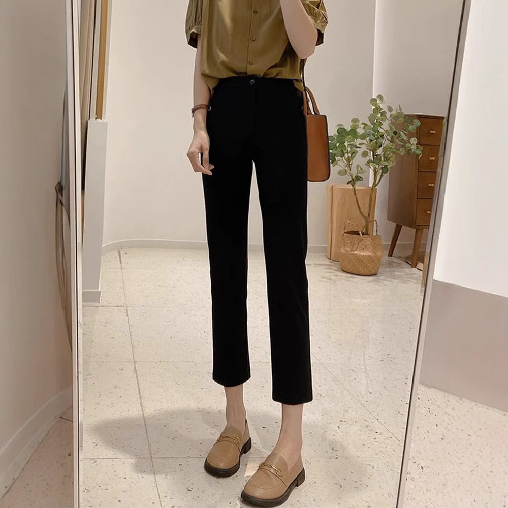 Damen Figurbetonte Stoffhose Echoarchiv