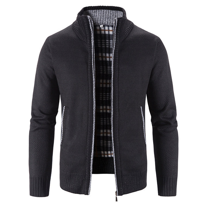 Herren Strickjacke mit innovativem wärmeisolierendem Innenfutter Echoarchiv