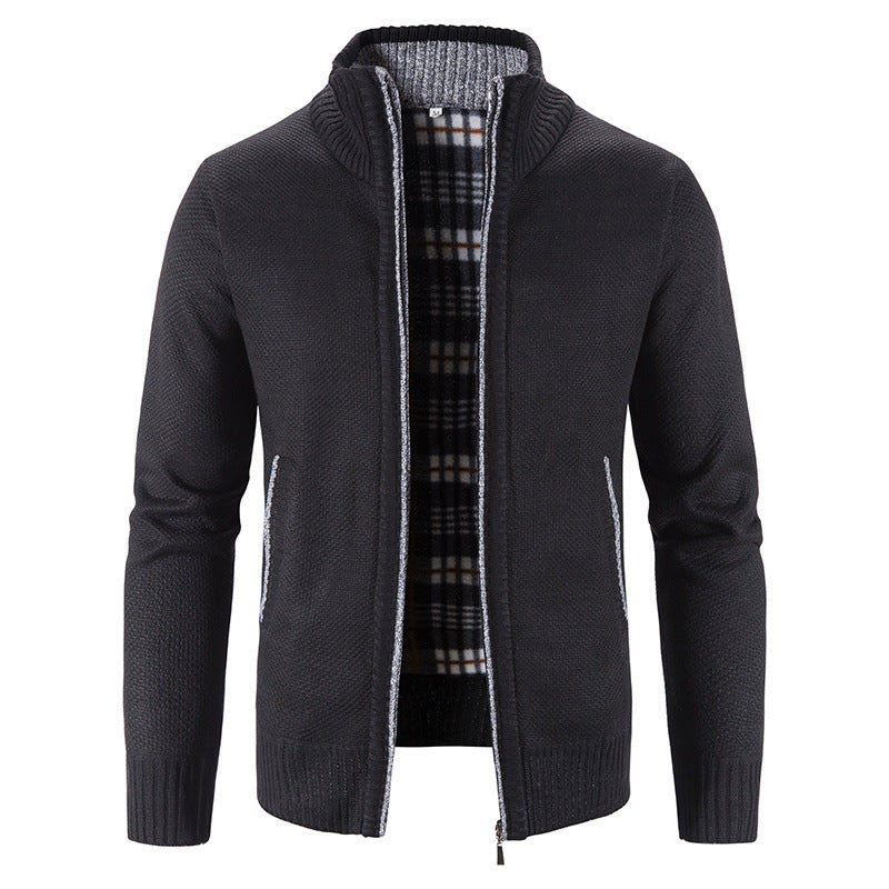 Herren Strickjacke mit innovativem wärmeisolierendem Innenfutter Echoarchiv