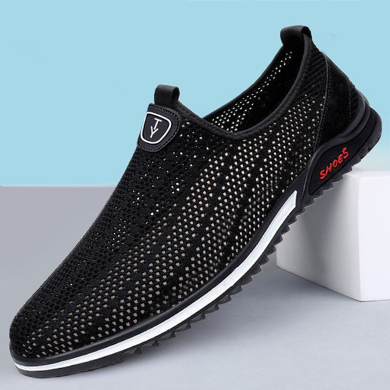 Herren Leichte Atmungsaktive Slip-On Sneakers Echoarchiv
