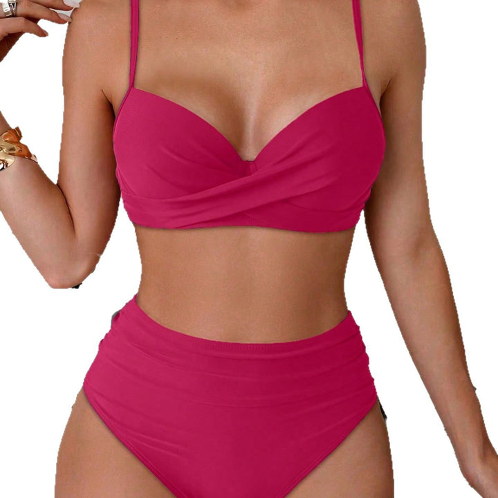 Damen Bikini-Set mit gepolstertem Oberteil und dekorativem Stern-Detail Echo Archiv