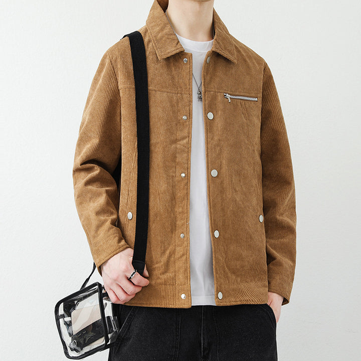 Herren Modische Cordjacke Echo Archiv