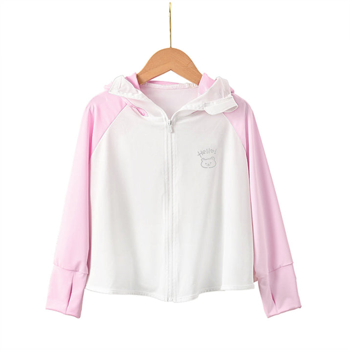 Kinder Sonnenschutzjacke mit Kapuze und atmungsaktivem Stoff Echo Archiv