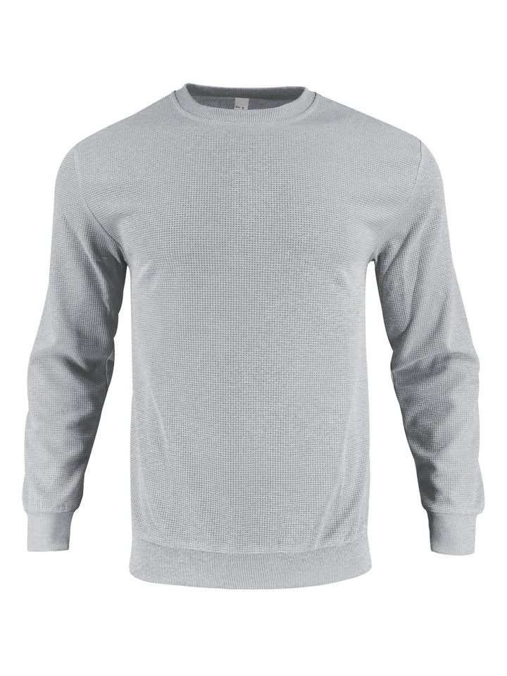 Herren hochwertiger Langarmpullover Echoarchiv
