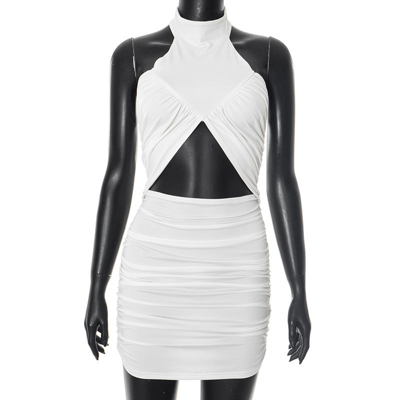 Damen Mini-Kleid mit raffiniertem Wickel-Design Echo Archiv