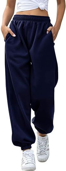 Damen nan gemütliches Lounge-Jogginganzug-Set mit Oversize-Hoodie und elastischer High-Waist Jogginghose Echo Archiv