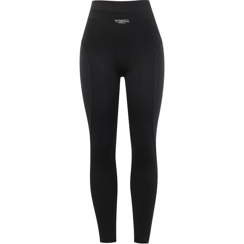 Damen Hochtaillierte Sportleggings Echo Archiv