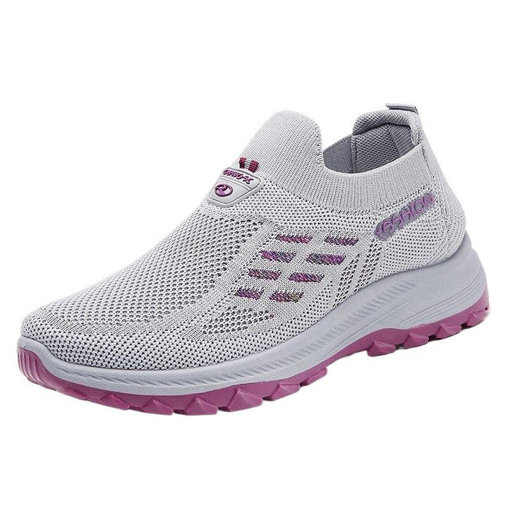 Damen Atmungsaktive Sneaker mit rutschfester Sohle Echoarchiv