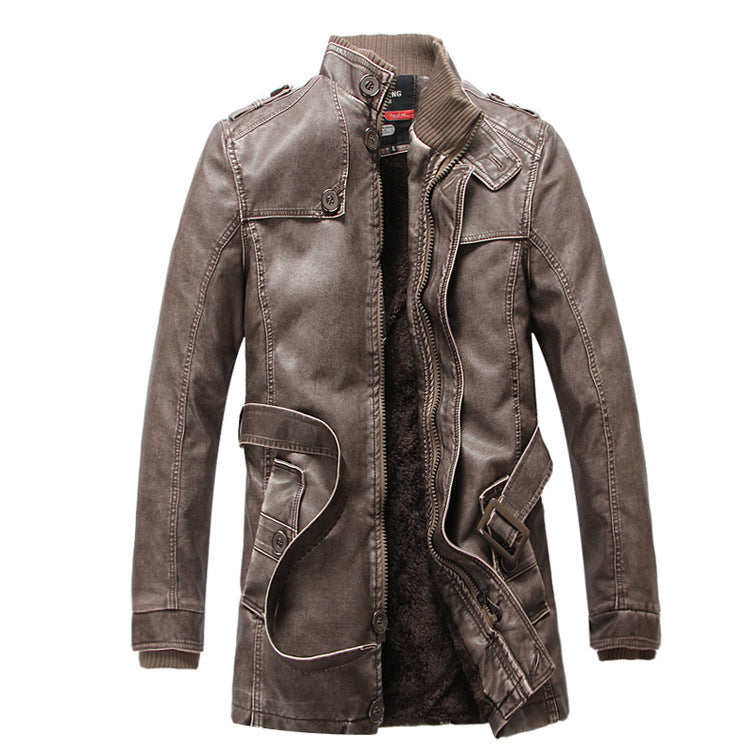 Herren Modische Denimjacke mit Fleecefutter Echo Archiv