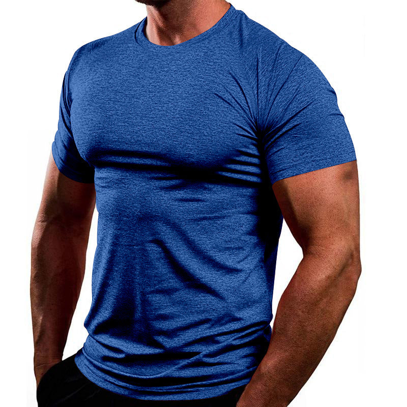 Herren Atmungsaktives Fitness-T-Shirt aus leichtem Stoff mit körperbetontem Schnitt Echoarchiv