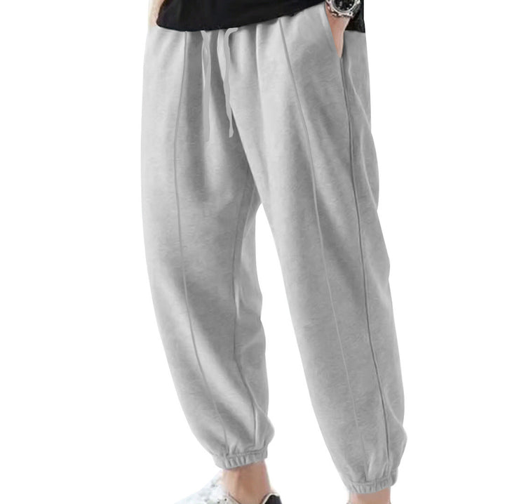Herren Jogginghose mit seitlichen Taschen und elastischem Bund Echoarchiv