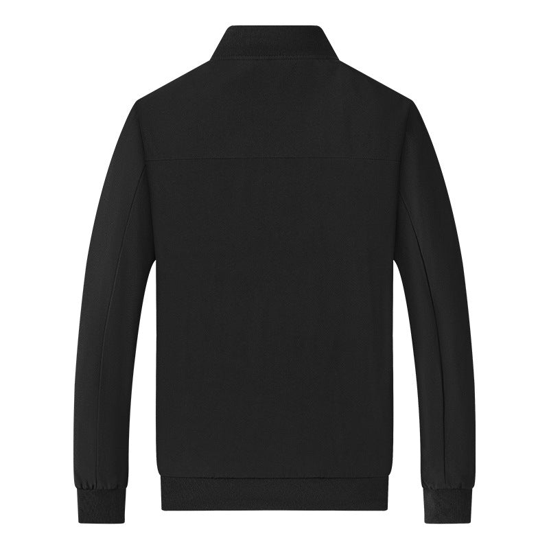 Herren Modische Übergangsjacke mit elastischen Bündchen Echo Archiv