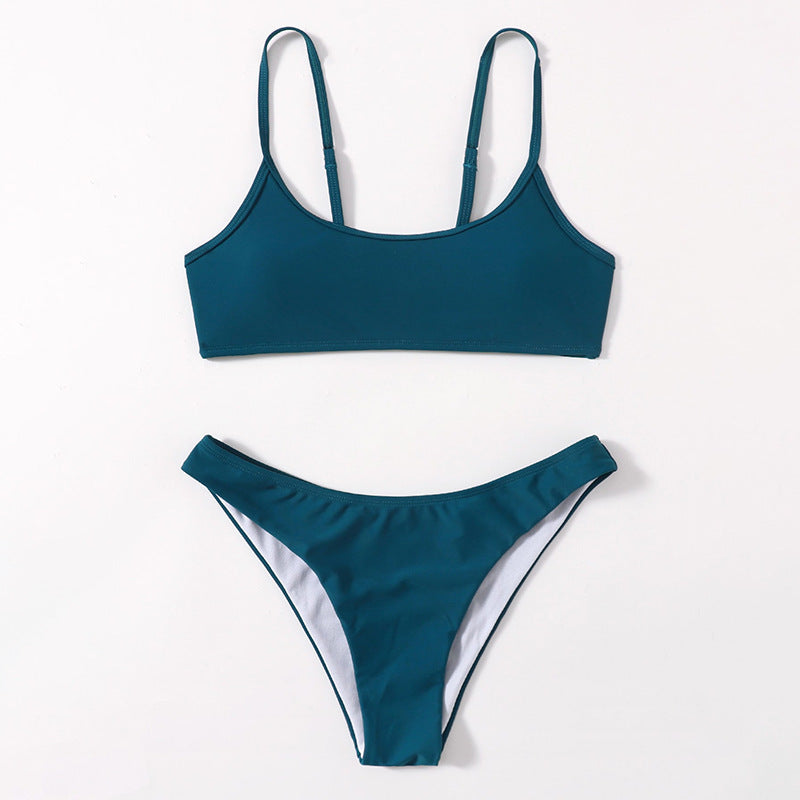 Damen Bikini-Set mit minimalistischem Design und verstellbaren Trägern Echo Archiv