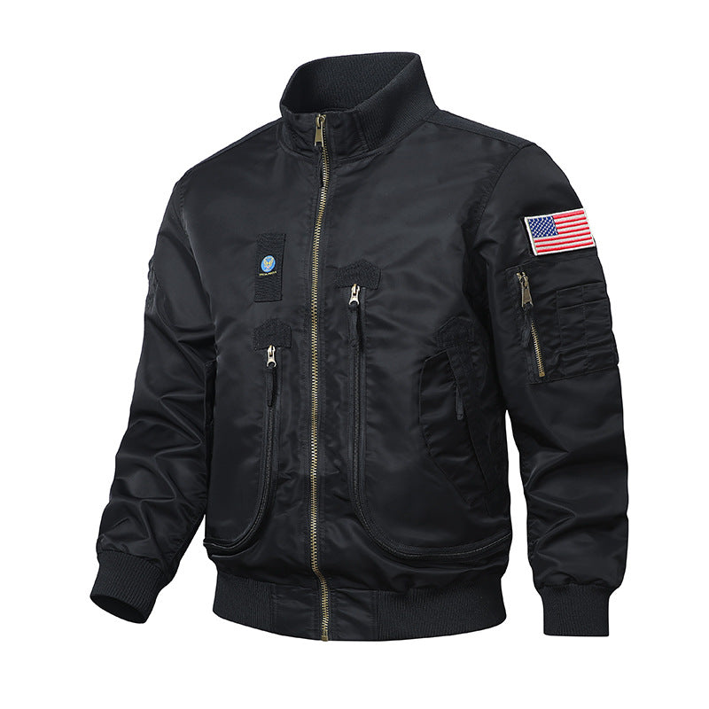 Herren Militärische Bomberjacke Echo Archiv