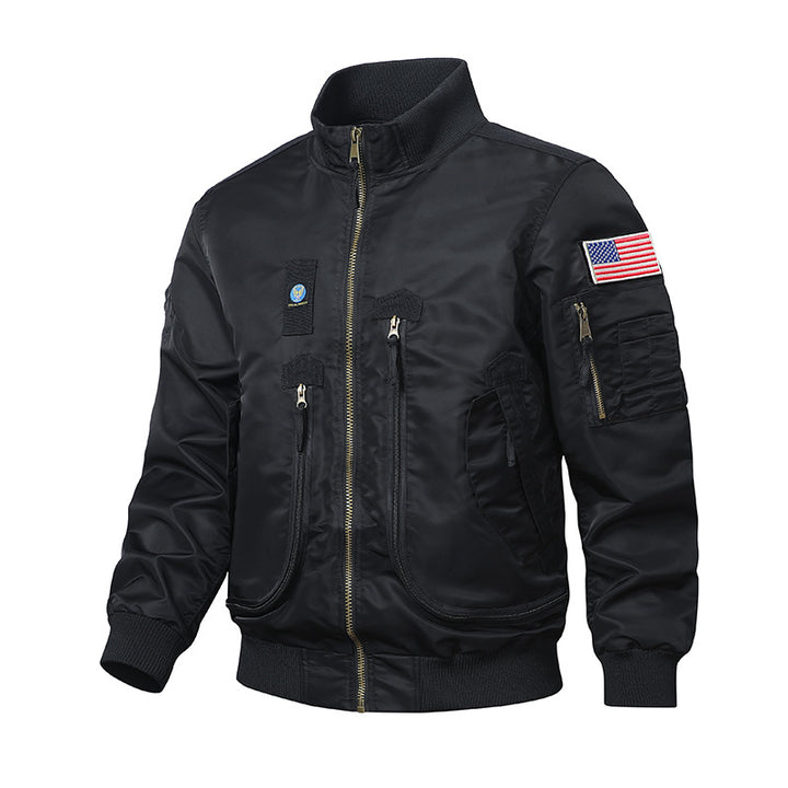 Herren Militärische Bomberjacke Echo Archiv