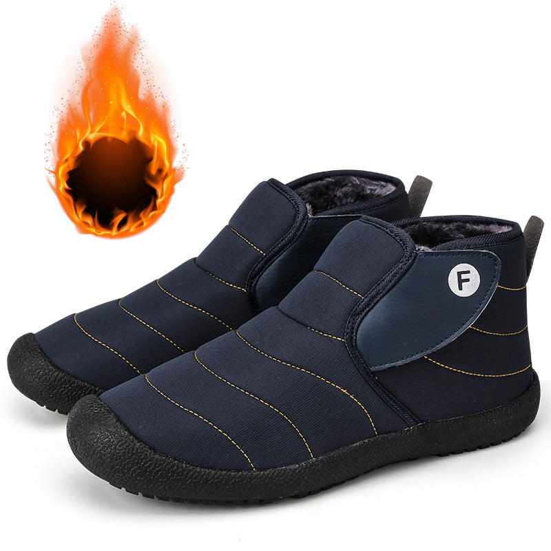 Damen Gefütterte Thermo-Hausschuhe als Outdoor‑Schlupfboots mit Kunstfellfutter und rutschfester Gummisohle Echo Archiv