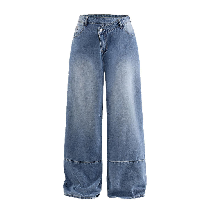 Damen Weite Denim-Hosen Echoarchiv