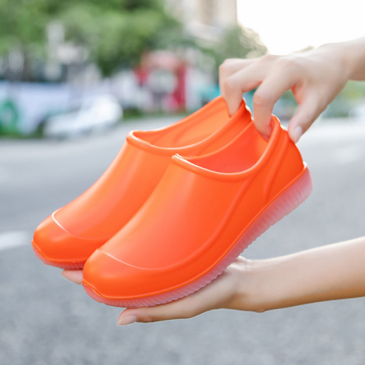 Unisex Wasserdichte Schlupf-Clogs mit stoßdämpfender EVA-Sohle und ergonomischer Fußmulde Echoarhiv