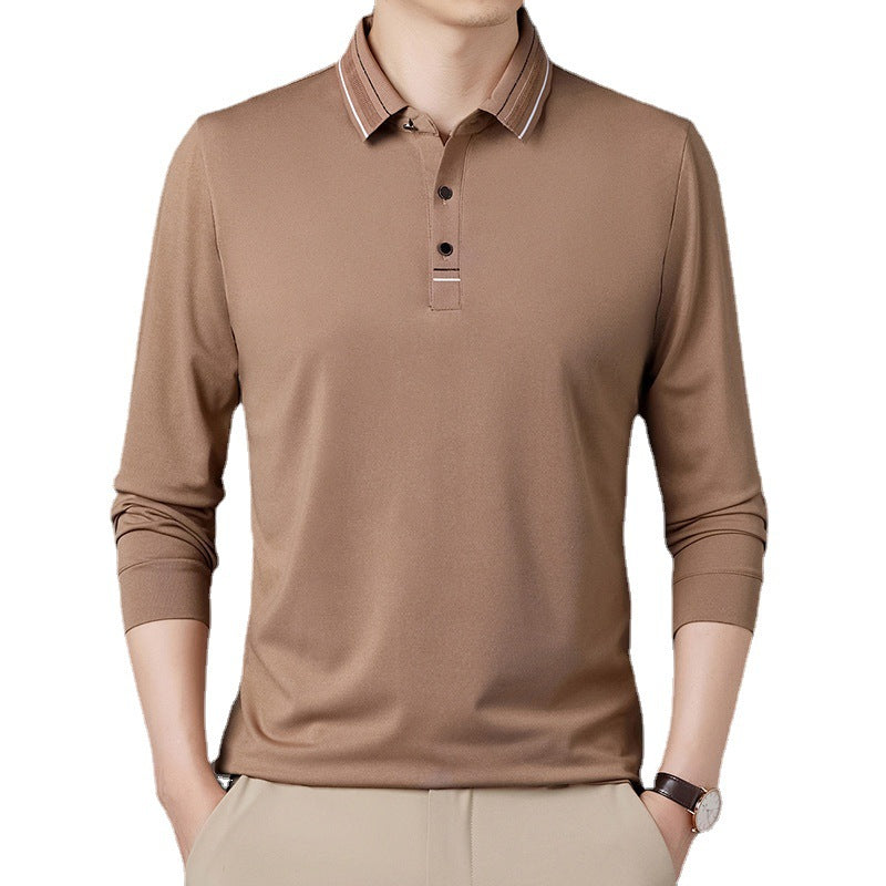 Herren Langarm-Polo Hemd Echoarchiv