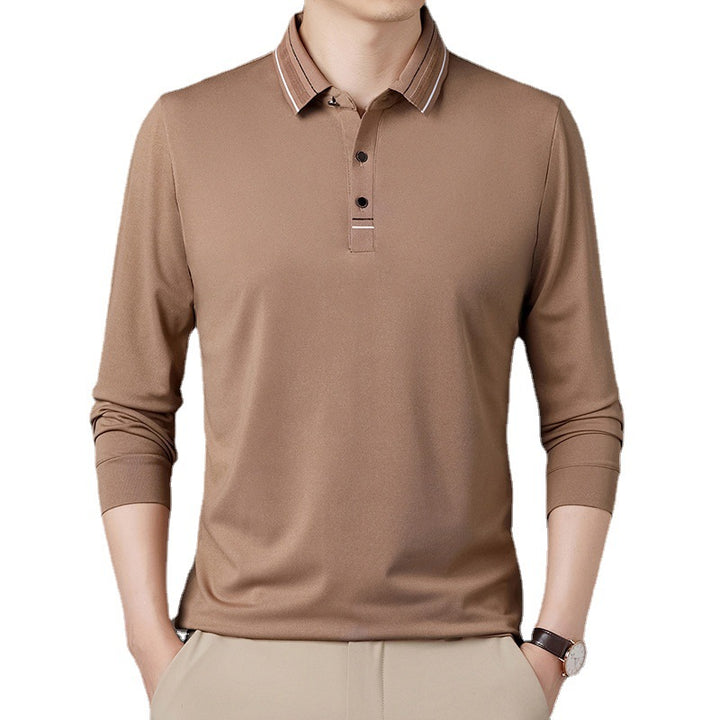 Herren Langarm-Polo Hemd Echoarchiv