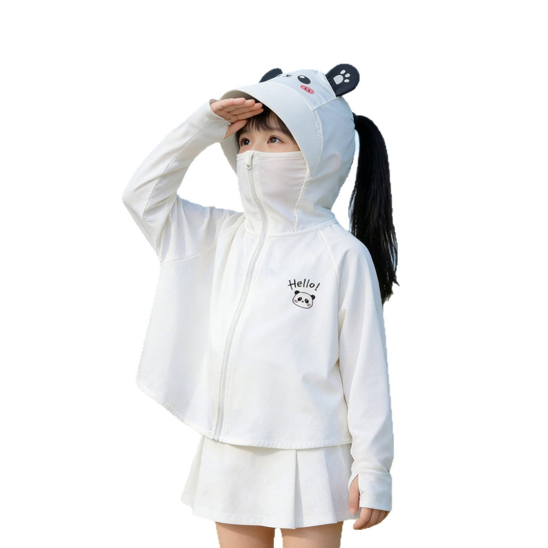 Damen nan leichte UV-Schutz Kapuzenjacke für Kinder mit Daumenloch und windabweisender Funktionsqualität  Echo Archiv
