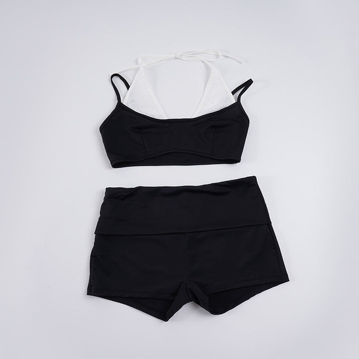 Damen Sportliches Bikini-Set mit hohem Bund und modischem Design Echo Archiv