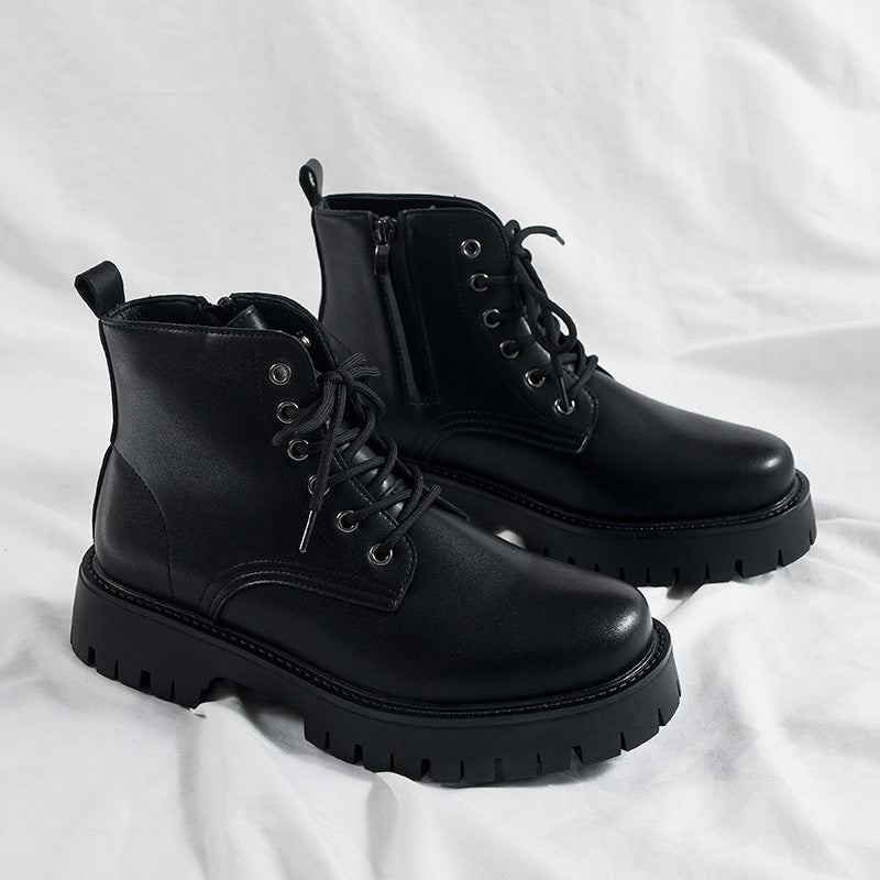 Herren Robuste Schnürstiefel mit rutschfester Sohle und strapazierfähigem Obermaterial Echoarchiv