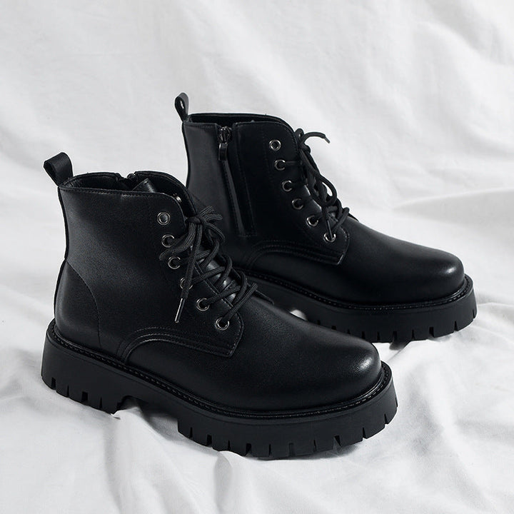 Herren Robuste Schnürstiefel mit rutschfester Sohle und strapazierfähigem Obermaterial Echoarchiv