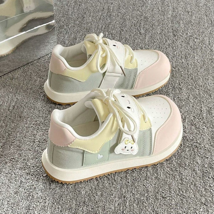 Damen Kindersneaker mit niedlichem Tierdesign und praktischem Klettverschluss Echo Archiv