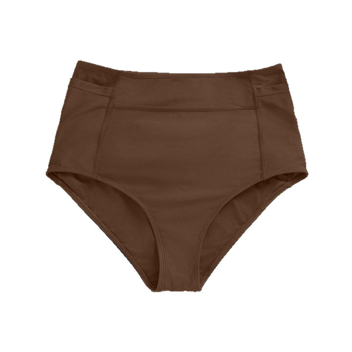 Damen Hochtaillierte Badeshorts Echo Archiv