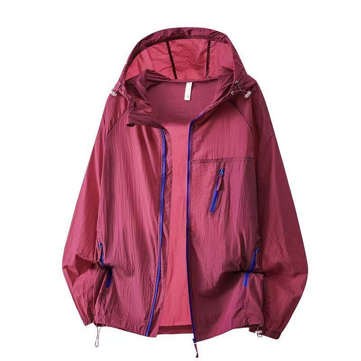 Damen Leichte Outdoor-Jacke mit praktischen Reißverschlusstaschen – Célinea