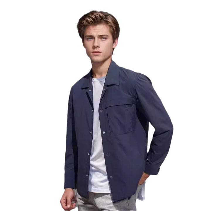 Herren lässige Arbeitsjacke mit funktionalen Taschenelementen Echoarchiv