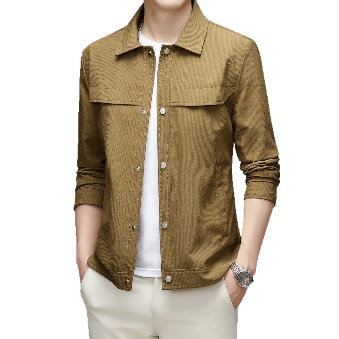 Herren Modische Übergangsjacke mit strukturiertem Design Echo Archiv