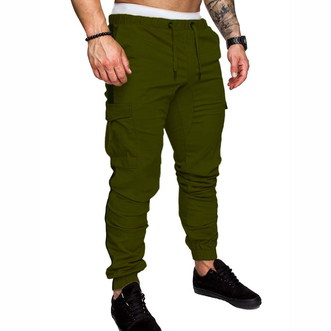Herren Cargo-Jogginghose mit elastischem Bund und praktischen Taschen Echoarchiv