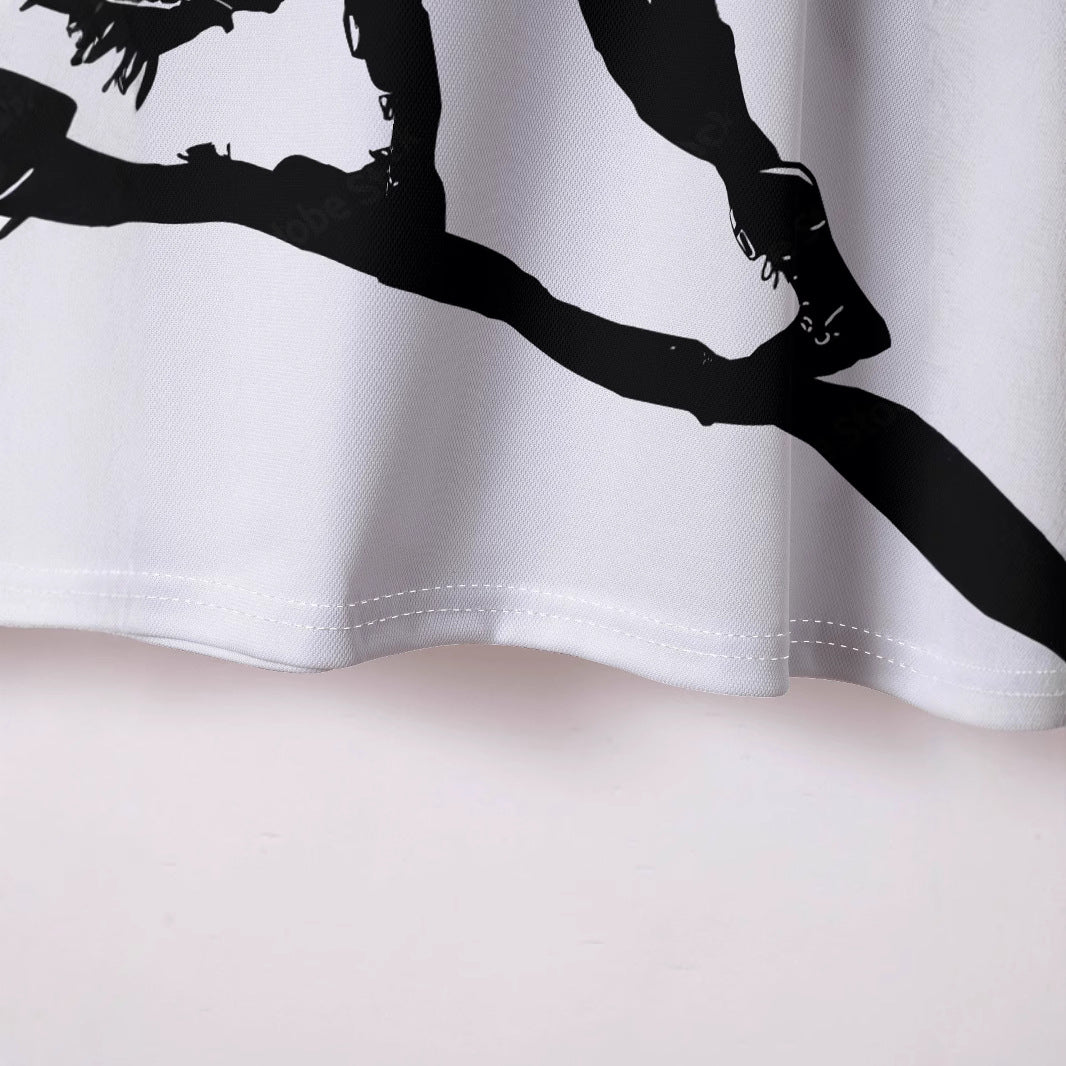 Herren Poloshirt mit kreativer Grafik Echoarchiv