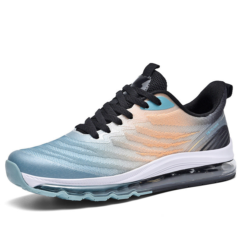 Unisex atmungsaktive Air‑Cushion Running‑Sneaker mit sichtbarer Hohlkammer‑Zwischensohle und leichter Strickkonstruktion – Tavélo