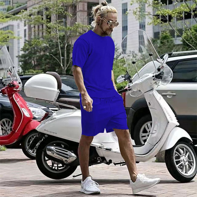 Herren stylisches Freizeit-Set aus atmungsaktivem Material und sportlichem Design Echoarchiv