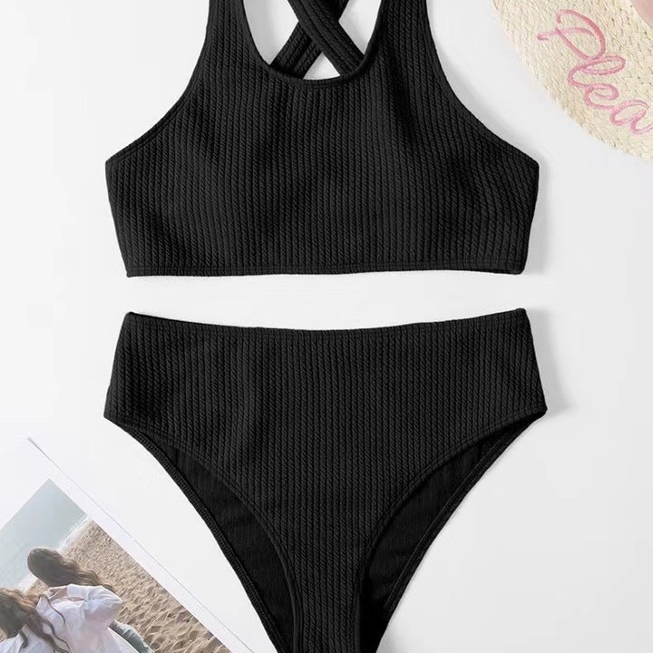 Damen Bikini-Set mit sportlichem und komfortablem Rippdesign Echo Archiv